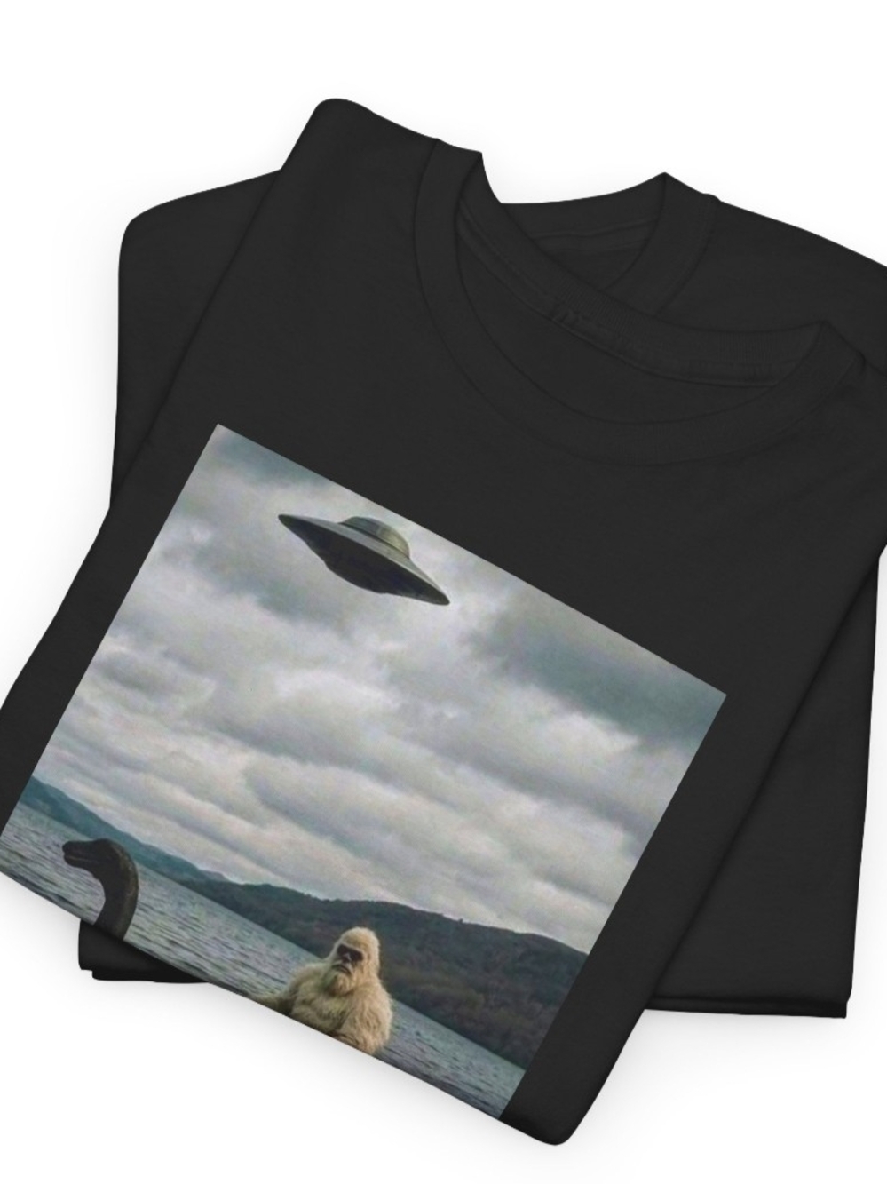 Nessie and UFO Graphic - Picture 3 of 4